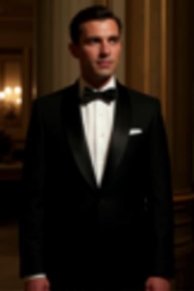 Man in formal evening wear