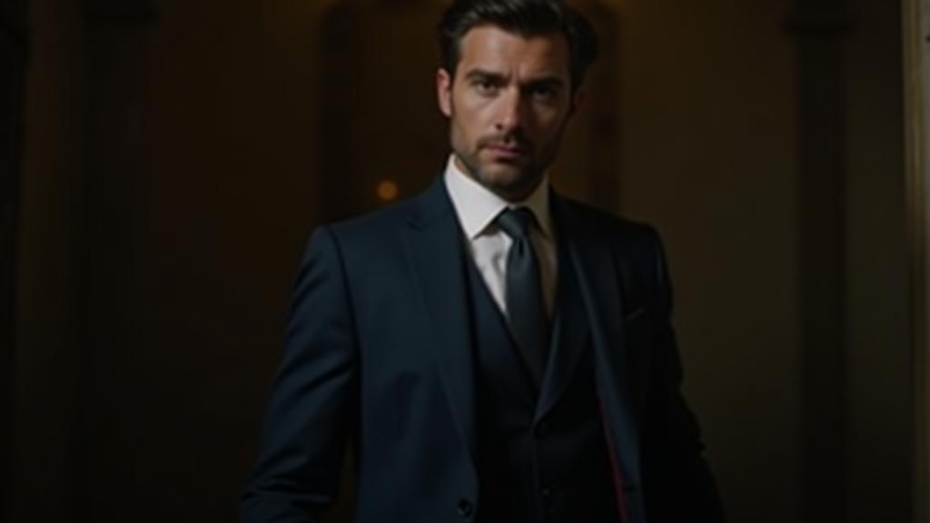 Image showing a well-dressed man in a tailored suit, representing elegance.